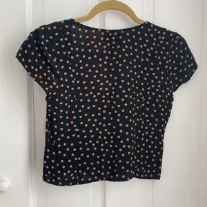 Rouje | Tops | Rouje Ambroise Top In Black Dots Size 36